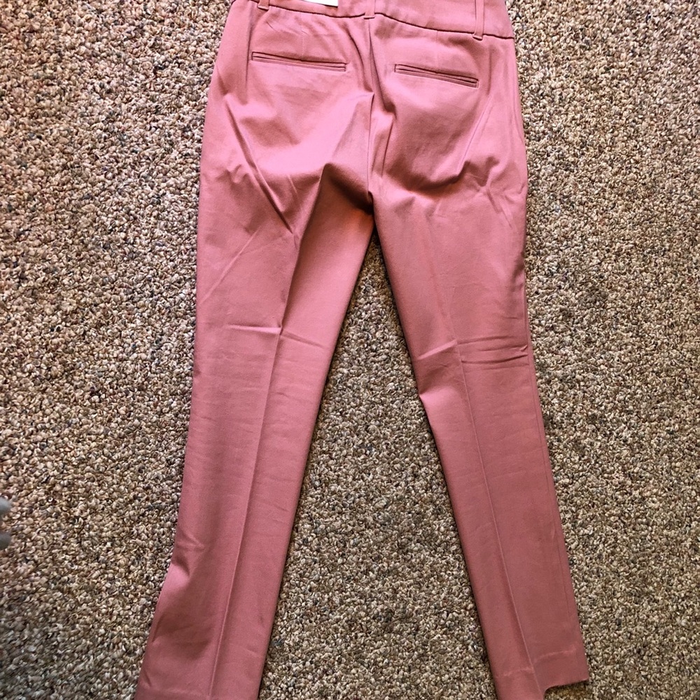 Loft pink 00P modern ankle pants